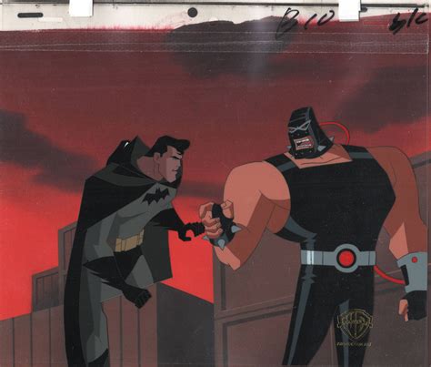 Batman The Animated Series Bane Animation Production Cel Etsy
