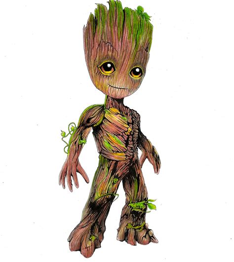 Yo Soy Groot Dibujos Groot Soy Groot