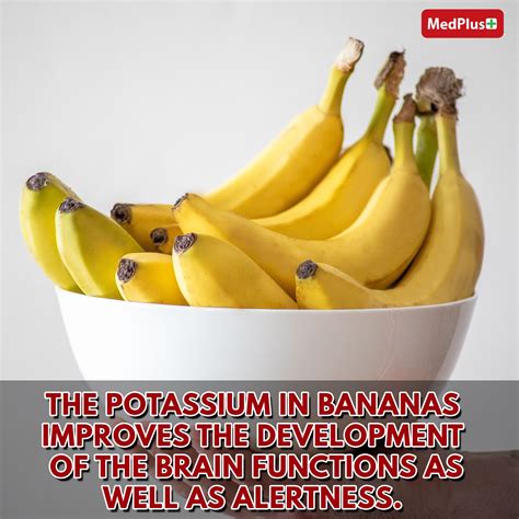 Did You Know The Potassium In Bananas Improves The Development Of The
