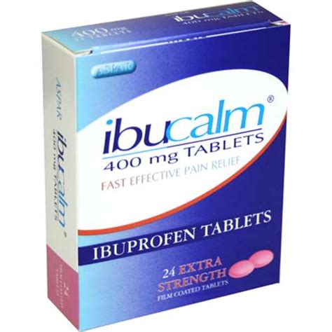 Ibucalm Extra Strength 24 Tablets 400mg Uk Buy Online