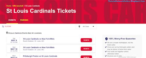 St Louis Cardinals Tickets Price News Information Schedule