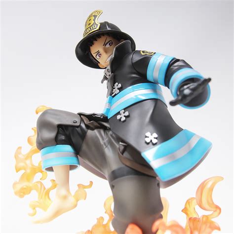 Fire Force Shinra Kusakabe Artfx J Kotobukiya Figure W Preorder Bonus
