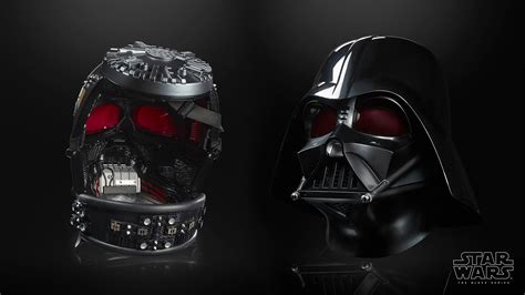 Star Wars The Black Series Darth Vader Helmet And Obi Wan Kenobi Force