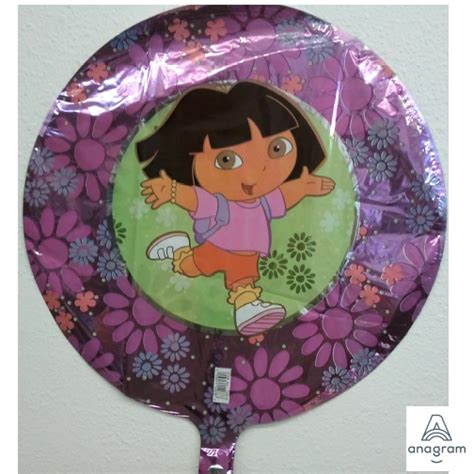 18″ Dora The Explorer All Occasion Mylar Foil Balloon 1 Sided