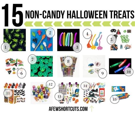 15 Non Candy Halloween Treats A Few Shortcuts