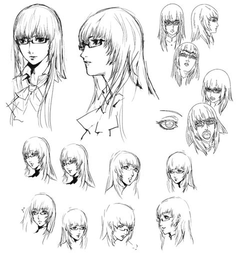 Katherine Face Sketches Characters And Art Catherine Manga