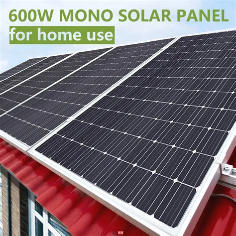 Hot Sale 600w Mono Solar Panel 600w 500 Watt Solar Panel With Ip67