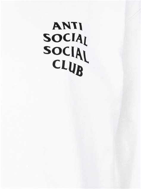 Anti Social Social Club Cherry Blossom Crew Neck Sweatshirt Farfetch