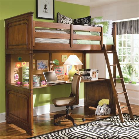Wood Bunk Bed With Desk Underneath Ideas On Foter