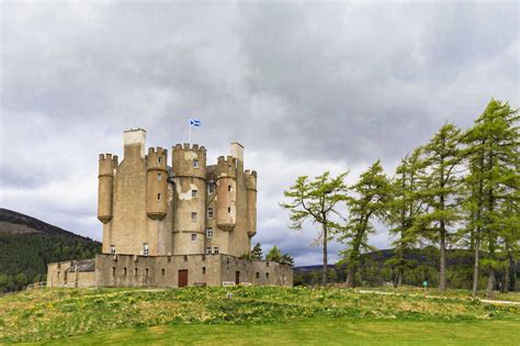 Uk Scotland Breamar Braemar Castle Stock Photo