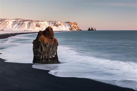 Reynisdrangar Basalt Sea Stack Vik Iceland Photograph By Ross