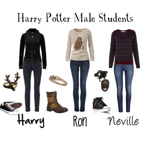 Harry Potter Male Students Harry Potter Outfits Fandom Outfits
