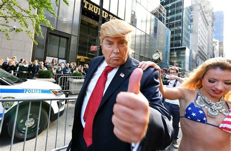 Donald Trump Impersonator Takes New York City By Storm During