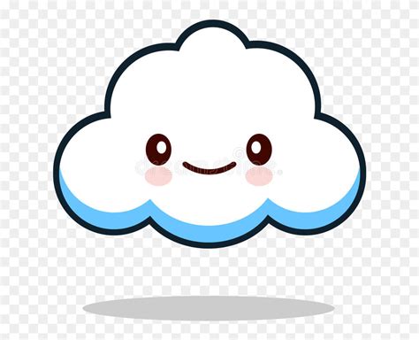 Download Clipart Clouds Cute Cartoon Cute Cloud Clipart Png