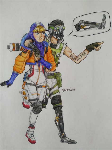 Thought You Guys Might Like My Octane X Wattson Drawing Roctanemains