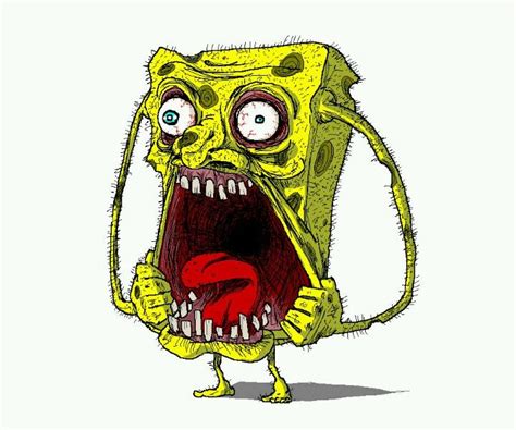 Zombie Spongebob Spongebob Squarepants Spongebob Funny Pictures