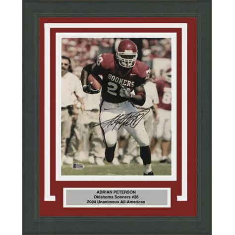 College Framed Photos Hall Of Fame Sports Memorabilia Autograph