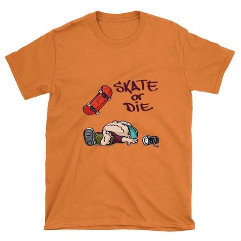 Skate Or Die Skateboard T Shirt Longboards Usa
