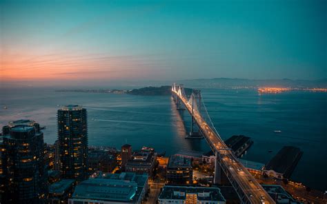 Collection by taylor settle • last updated 8 weeks ago. Download 3840x2400 Wallpaper Night, City, Bridge, Aerial ...