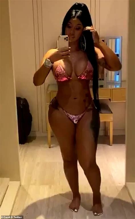 Cardi B Heats Up 2021 With First Sizzling Bikini Pic Of New Year And