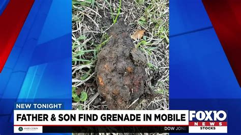 Father And Son Find A Grenade In Their Yard Youtube