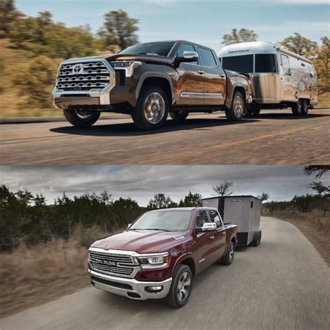 2022 Toyota Tundra Vs 2022 Ram 1500 Landers Toyota Nwa