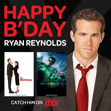 Ryan Reynoldss Birthday Celebration Happybdayto