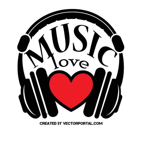 Amor Por La Música Royalty Free Stock Svg Vector And Clip Art