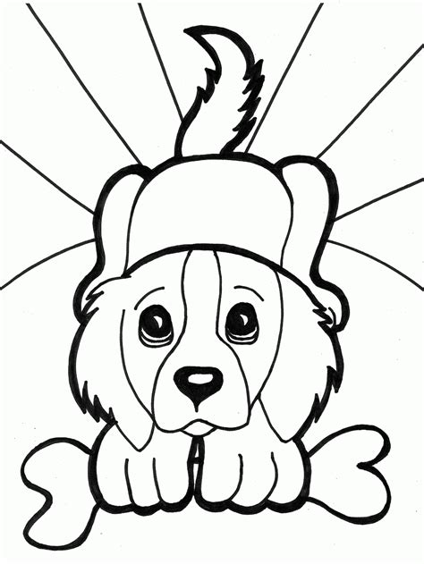 Today we have a small collection of cute puppy coloring pages for kids that will guarantee you that he has an amusing time coloring. Caine - Planse de colorat si educative