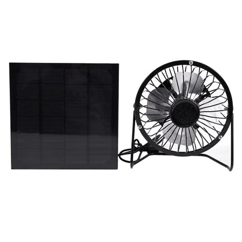 Top Deals High Quality 4 Inch Cooling Ventilation Fan Usb Solar Powered