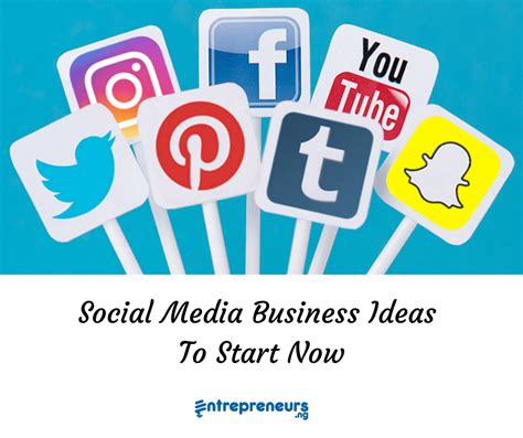 Social Media Business Ideas You Can Start Now And Make Money