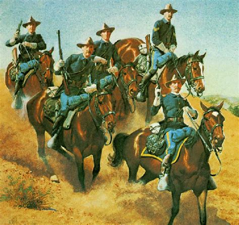 Old West Cavalry Distributions Of Age And Countries Of