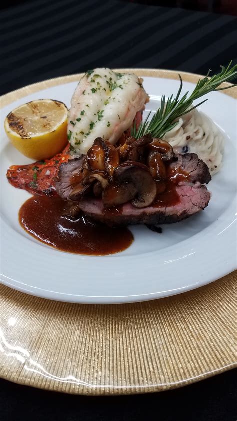 Lobster and steak don't create a taste synergy that is greater than the two of them combined; Steak And Lobster Menu Ideas - Steak & Lobster Dinner | Dinner menu, Dinner, Lobster dinner