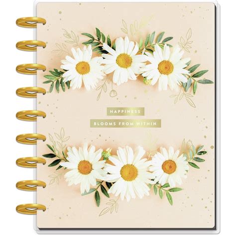 The Happy Planner® Pressed Florals Classic Guided Journal