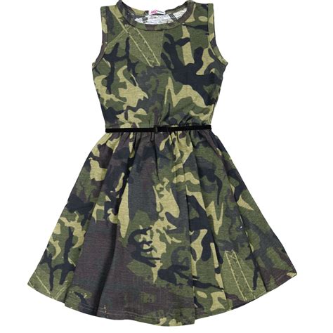 Girls Skater Dress Kids Party Dresses With Free Belt Age 7 8 9 10 11 12