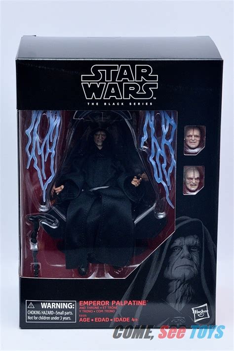 Come See Toys Star Wars The Black Series Emperor Palpatine With Throne