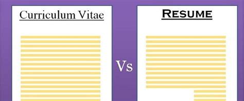 What recruiters really want to see on your cv. Difference Between CV and Resume (with Comparison Chart ...