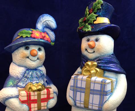 mr and mrs and snowman project packet