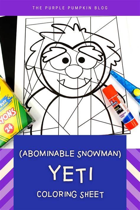 We saw the film in 4dx, and the immersive format made it easy to … Free Printable Abominable Snowman / Yeti Coloring Sheet ...