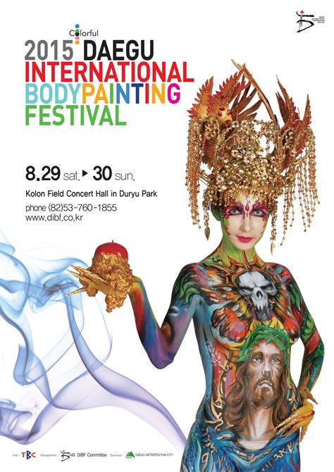 2015 Daegu International Body Painting Festival Dibf World S Best Bodypainting Artists Gathering