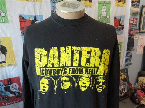 Vintage 1992 Pantera Cowboys From Hell Stronger Than All Fcking Hostile