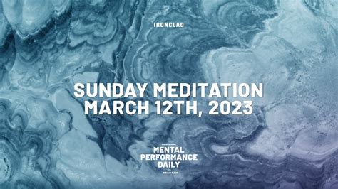 Sunday Meditation Youtube