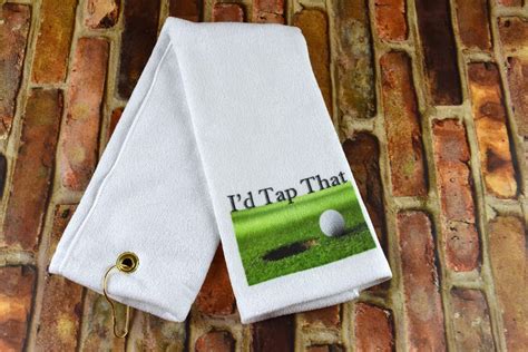 Funny Golf Towel Golf Towel T For Golfer Scrubber Etsy