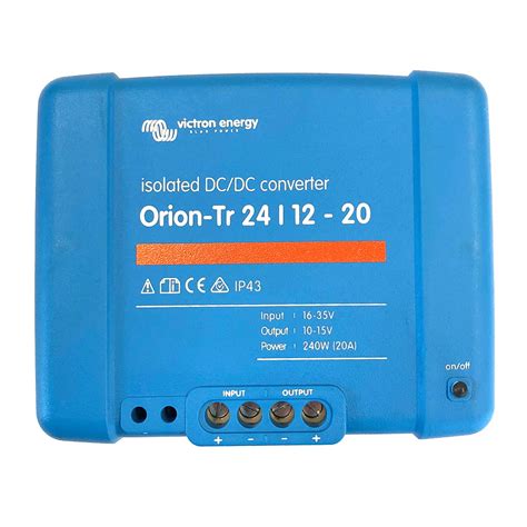 Victron Energy Ori241224110 Victron Orion Tr Dc Dc Converter 24 Vdc
