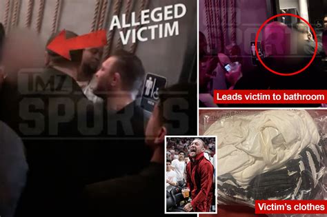 contradictory footage of ‘adamant conor mcgregor with alleged r pe victim emerges involving nba
