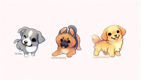 Puppies Dog Puppy Cute Kawaii Animals Cute Animal Drawings Kawaii