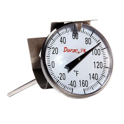 Sp Bel Art H B Durac Bi Metallic Thermometer 40 To 160f 44mm Dial
