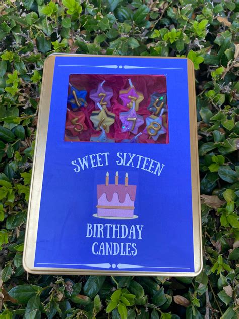 16 Wishes Candle Box - Etsy UK