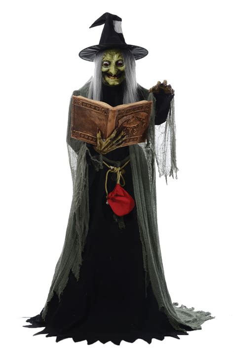 Spell Speaking Witch Animated Prop