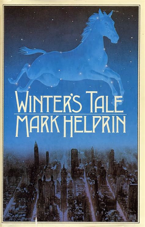 Sharon's Love of Books: Winter's Tale by Mark Helprin--Winter's Tale